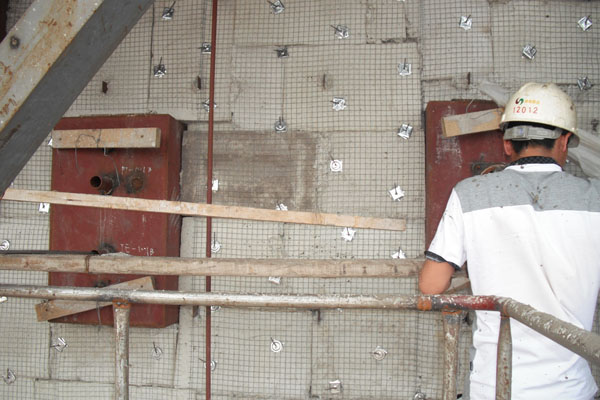 模式水冷壁保温